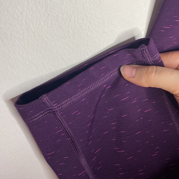 VSX Victoria’ Secret Sport knockout crop leggings in Bordeaux space dye size S - Picture 6 of 10